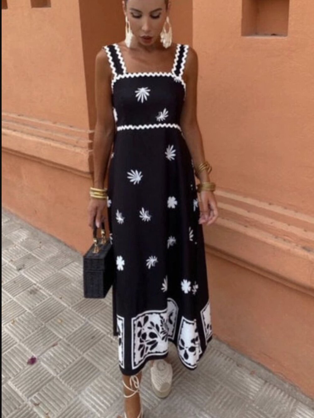 NWT Zara Floral Midi Dress